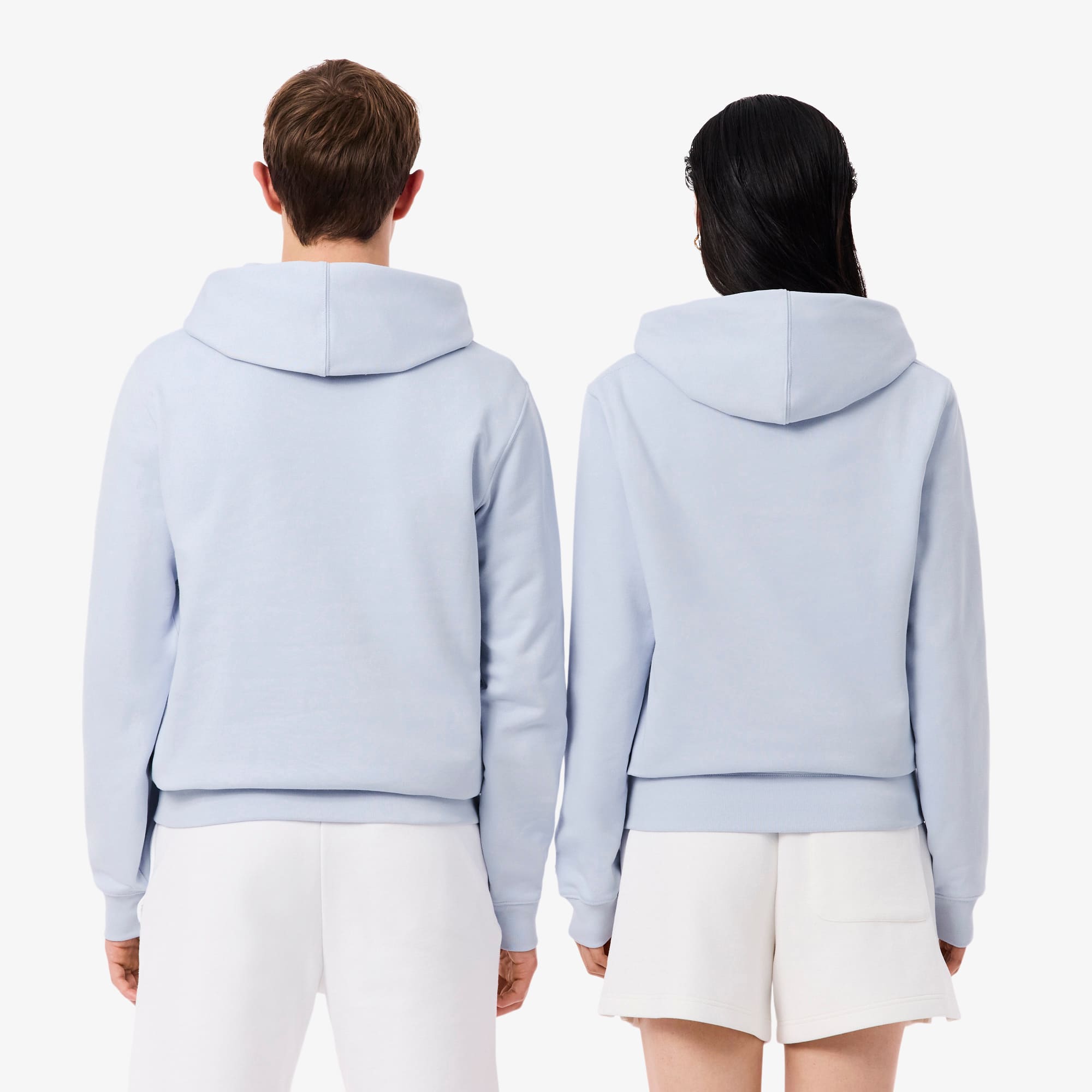 Thumbnail - Lacoste Hoodie mit tiefgeprägtem Branding - Hellblau Size M