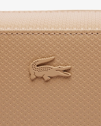 Schultertasche Chantaco aus Piqué-Leder