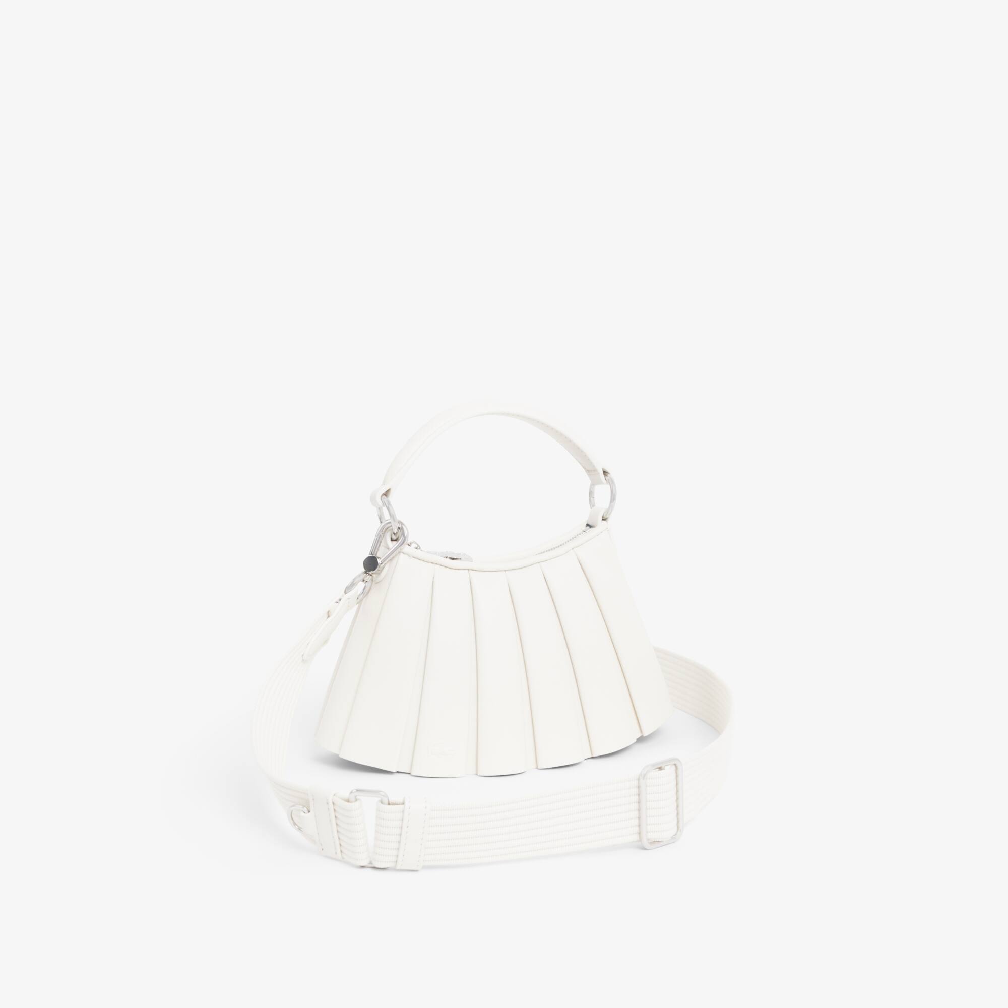 Thumbnail - Lacoste Minitasche Lenglen Runway aus Leder - CRISTALLINE Size One Size