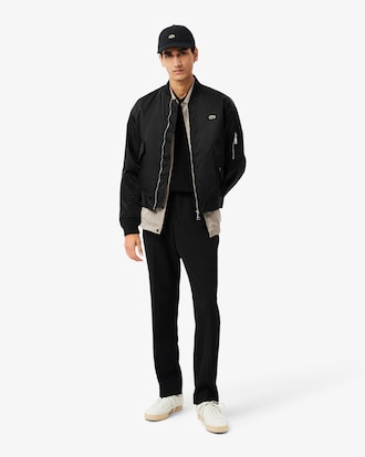 Classic Fit-Polohemd L.12.12 mit Signatur-Print