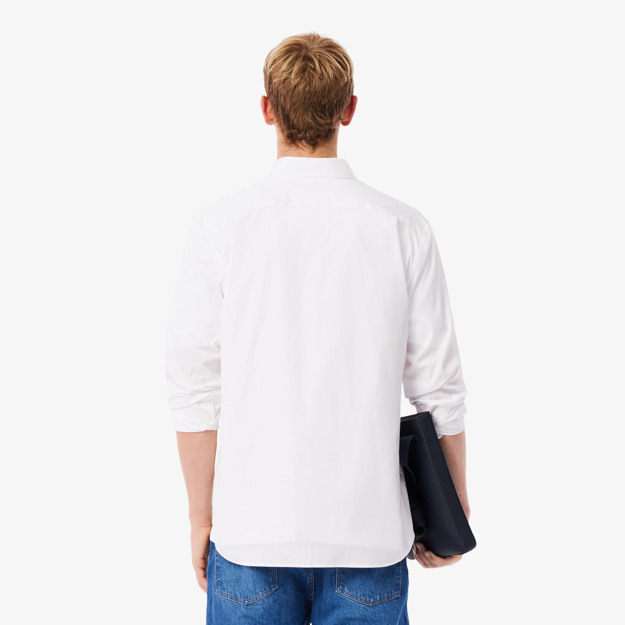 Thumbnail - Lacoste Regular Fit-Hemd aus Baumwolle - Weiß Size 42