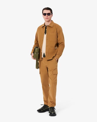 Relaxed Fit-Cardigan aus Tuchwolle