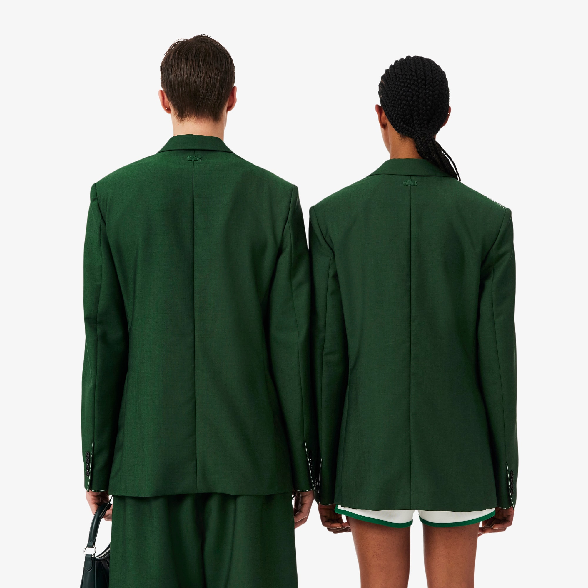 Thumbnail - Lacoste Blazer Runway aus schwerer Schurwolle - Grün Size L/XL