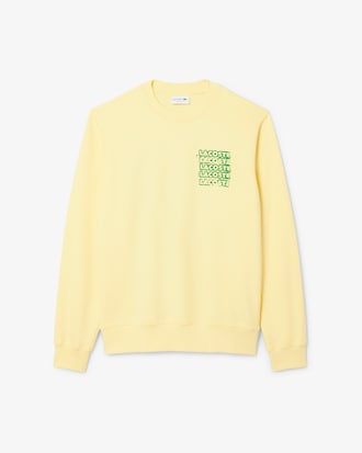 Sweatshirt aus Fleece mit grafischem Druck