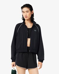 Wasserabweisende Sportjacke mit Einfassung