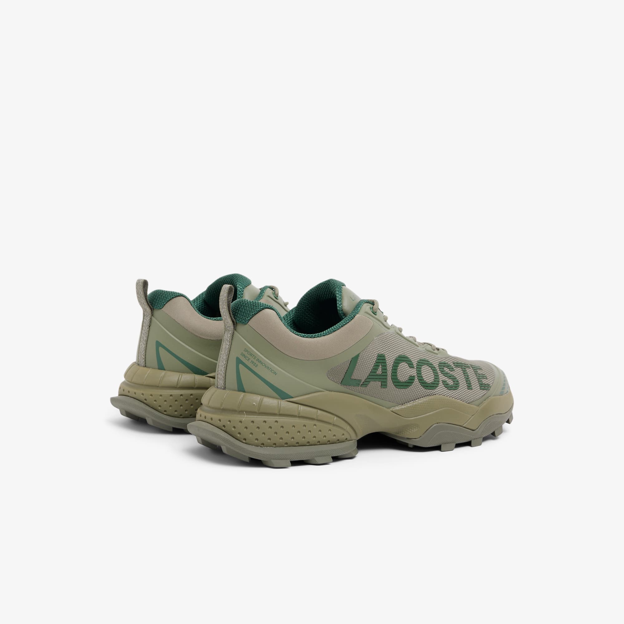 Thumbnail - Lacoste Herren-Sneakers L-Guard Breaker CT Trail - KHK/DK GRN Size 42