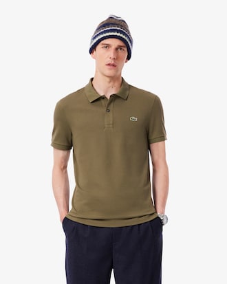 Slim Fit-Polohemd L.12.12 aus Piqué