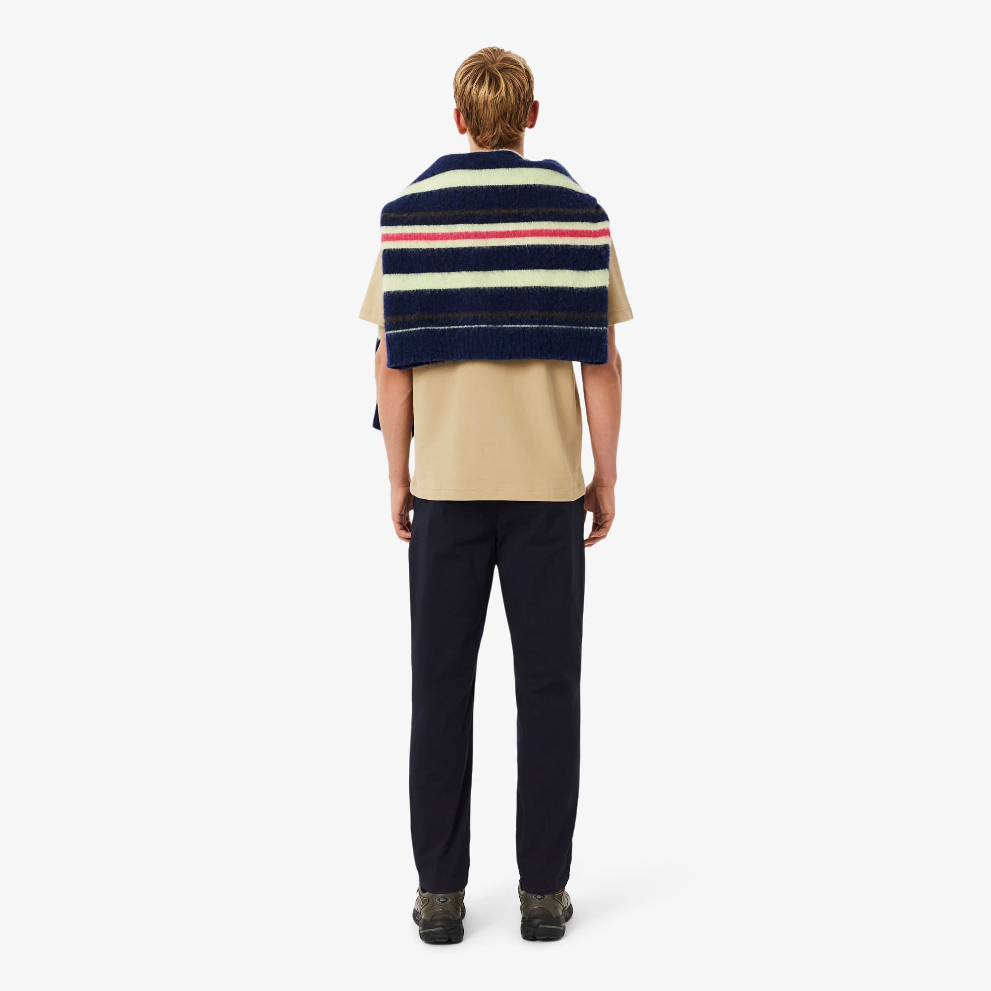 Thumbnail - Lacoste Regular Fit-Chinohose aus Baumwollgabardine - Navy Blau Size M