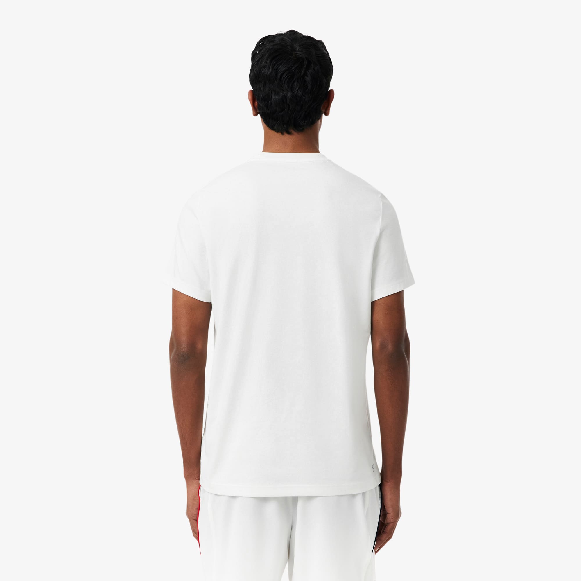 Thumbnail - Lacoste T-Shirt des französischen Tennis-Teams - Weiß Size M