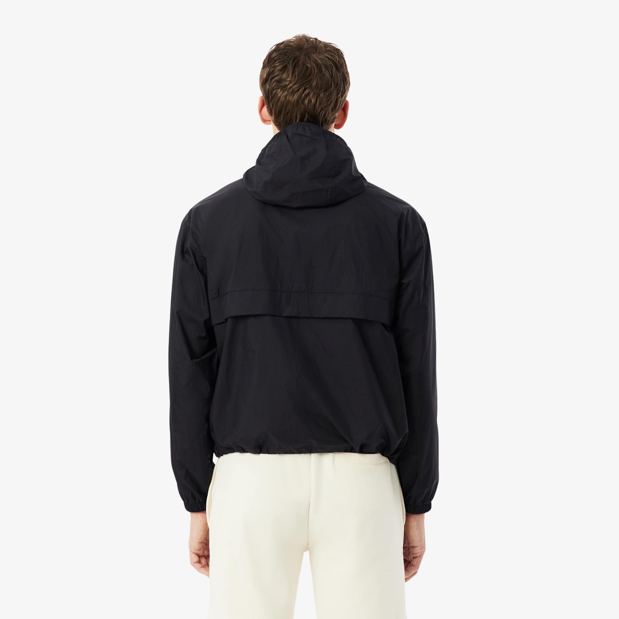 Thumbnail - Lacoste Wasserabweisende, leichte und komprimierbare Jacke - Schwarz Size 58 - XL