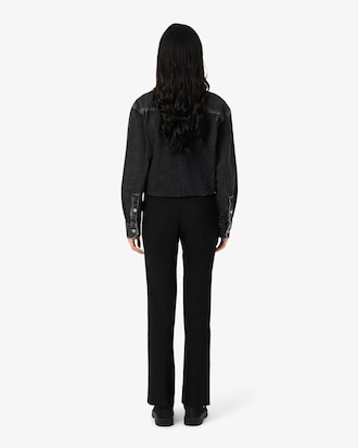 Schlaghose mit hoher Taille