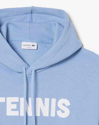 Hoodie mit Tennis-Print