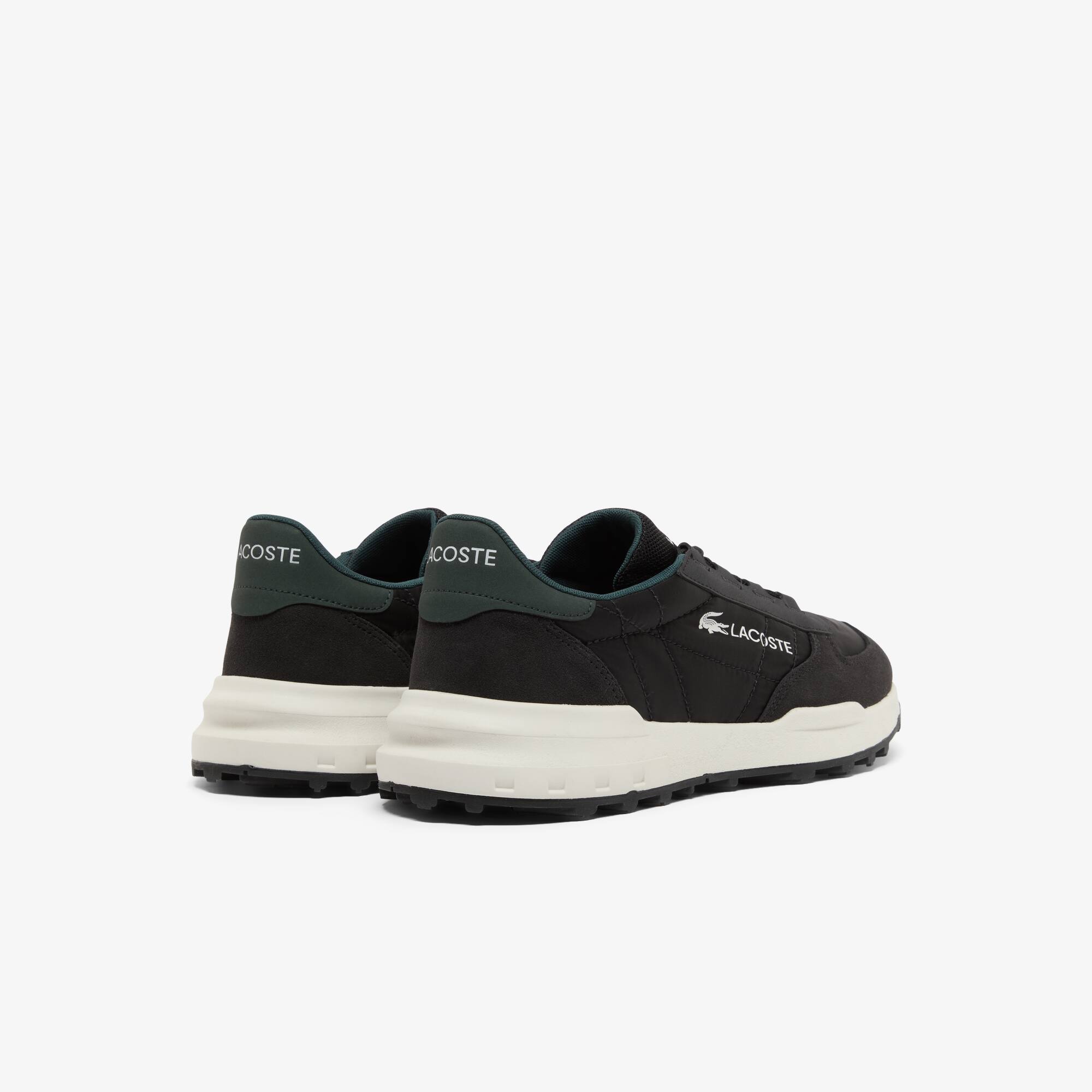 Thumbnail - Lacoste Herren-Sneakers Elite Active Evo - BLACK/DARK GREEN Size 40