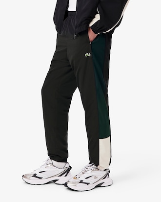 Wasserabweisende Trainingshose mit Colorblock-Design