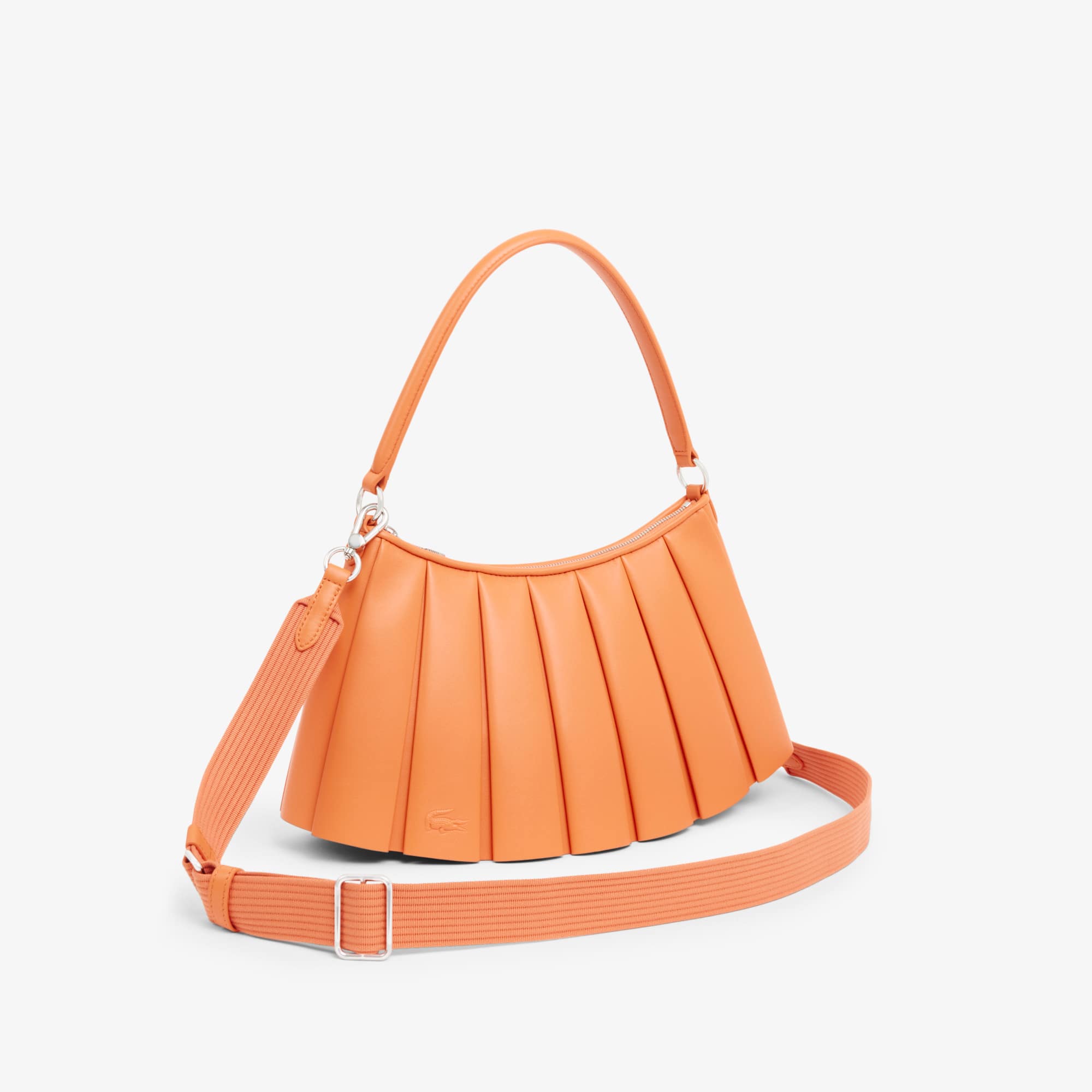 Thumbnail - Lacoste Mittelgroße Runway Lenglen Tasche aus Leder - BLOSSOM Size One Size