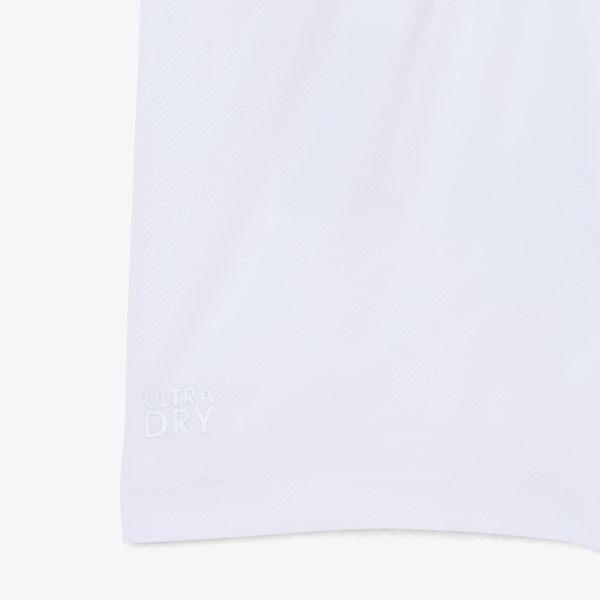 Thumbnail - Lacoste Sportshorts aus Diamant-Taft - Weiß Size 3 - 3A