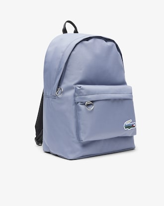 Rucksack mit Krokodil und Landschaft