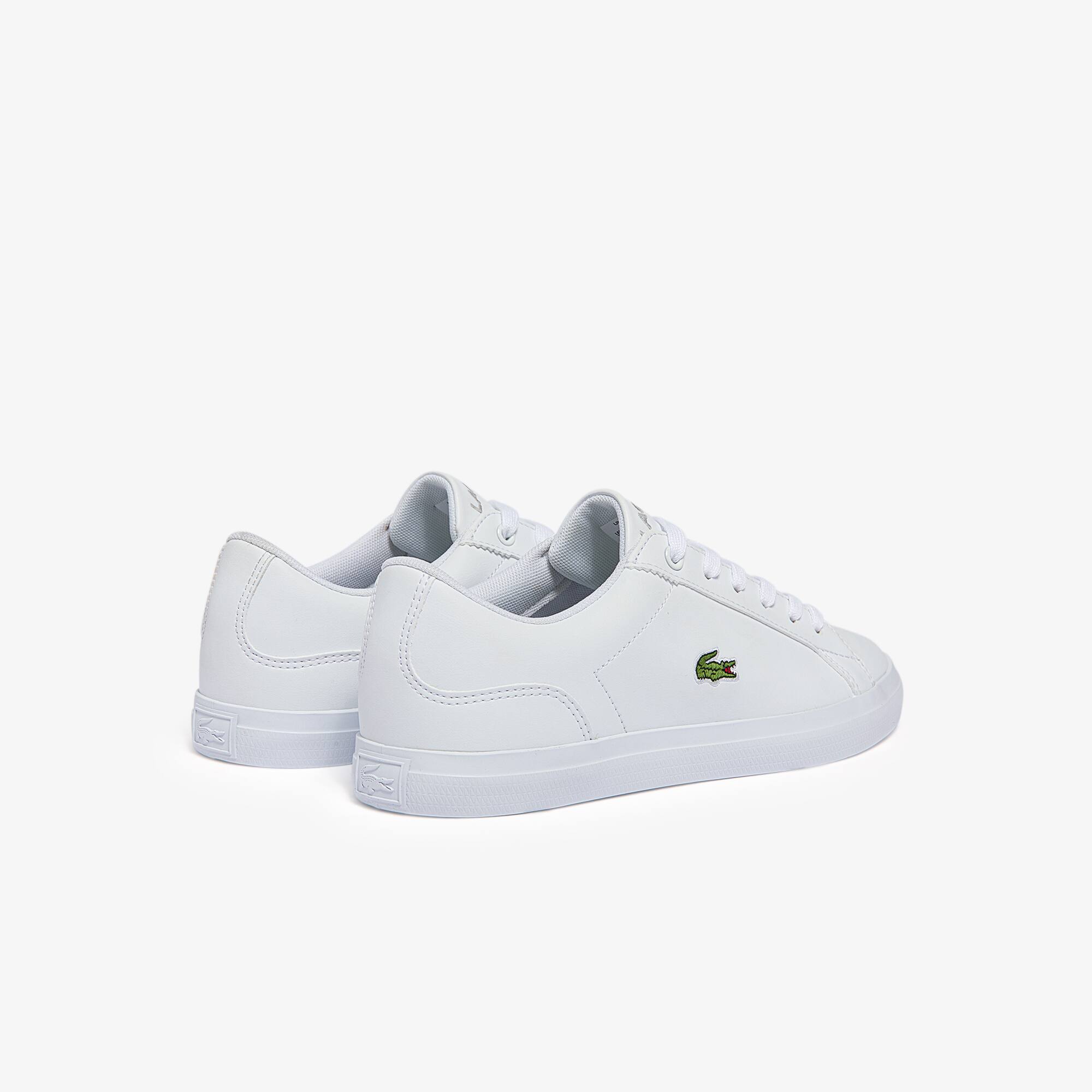 Thumbnail - Lacoste Junior-Sneakers LEROND aus Synthetik - WHITE/WHITE Size 35.5