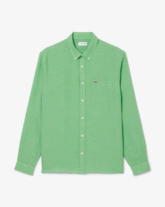 Regular Fit-Leinenhemd
