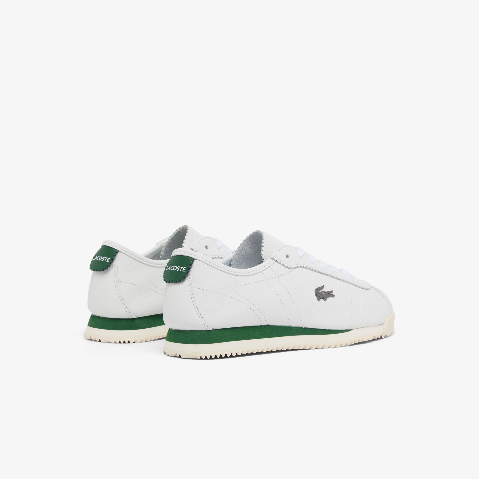 Thumbnail - Lacoste Damen-Sneakers Club-Low aus Leder - WHT/OFF WHT Size 40