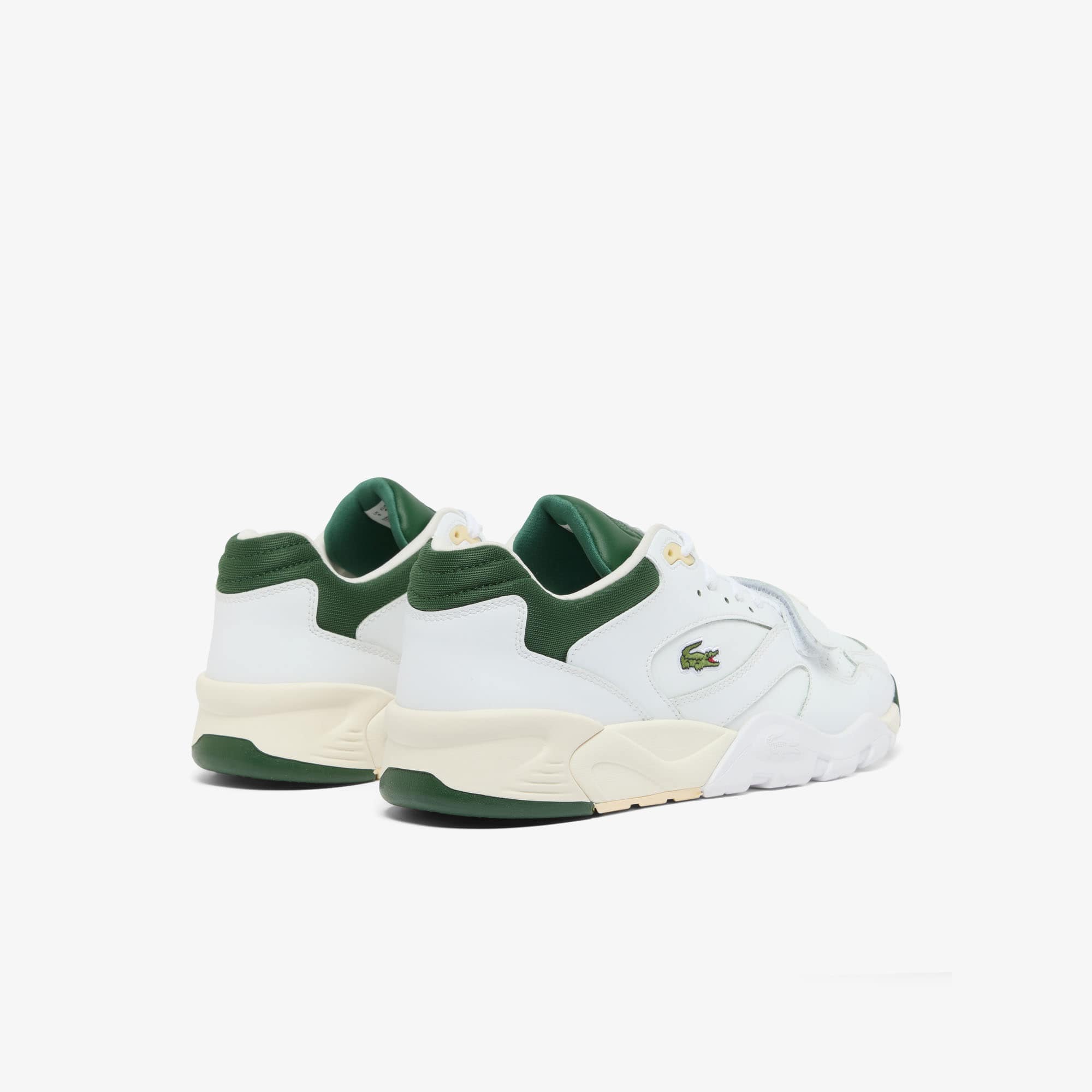 Thumbnail - Lacoste Herren-Sneakers Game Trainer Pro aus Leder - WHITE/DARK GREEN Size 40.5