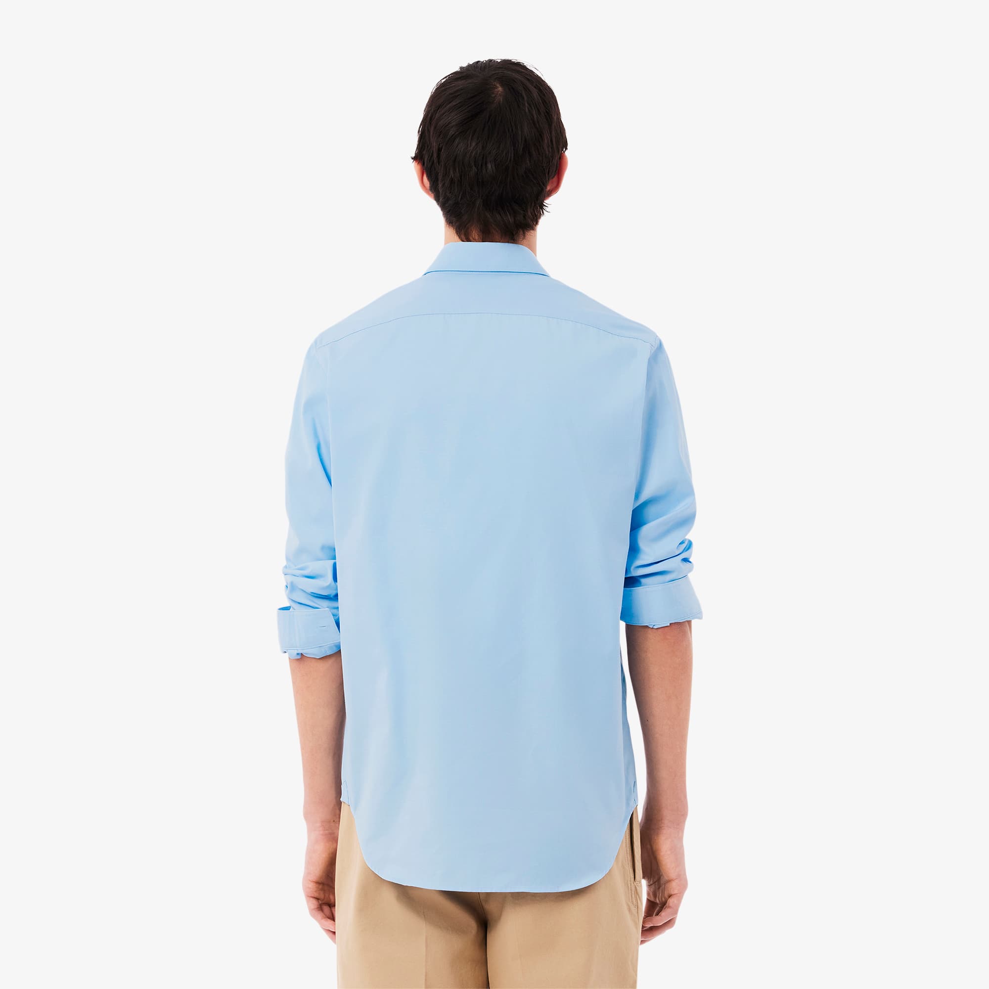 Thumbnail - Lacoste Regular Fit-Hemd aus Baumwolle - Pastellblau Size 44