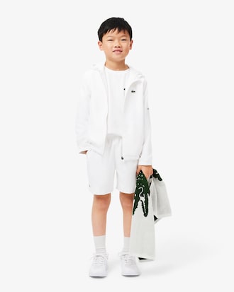 Sportshorts aus Diamant-Taft
