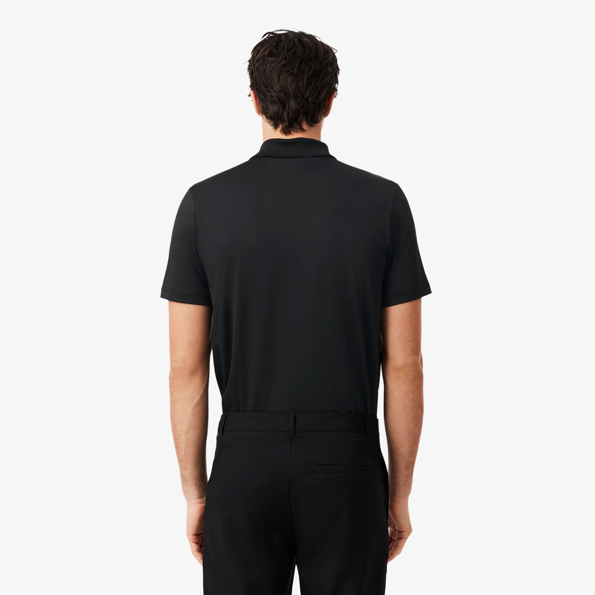 Thumbnail - Lacoste Golf-Polohemd aus Stretch mit Ultra-Dry-Technologie - Schwarz Size XXL