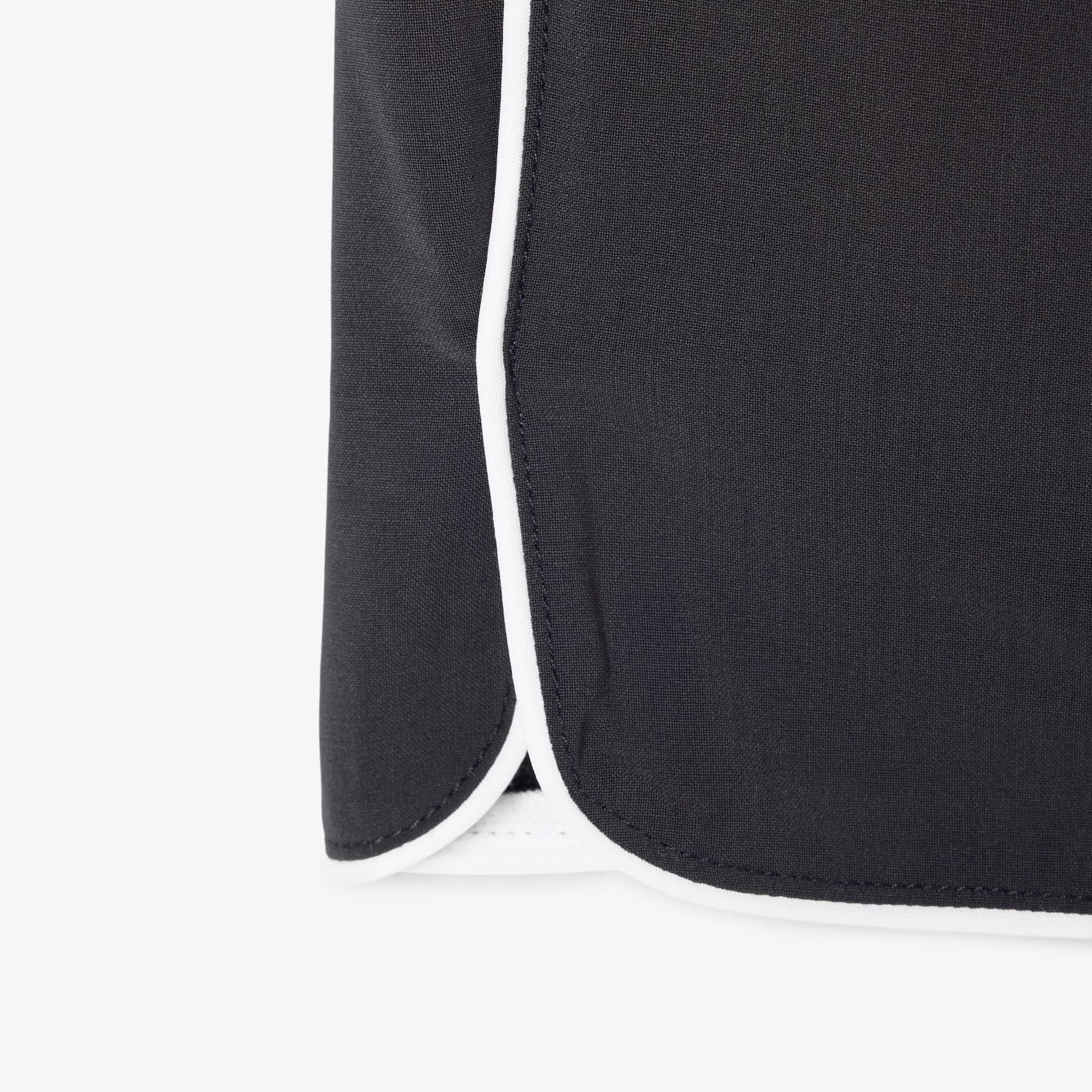 Thumbnail - Lacoste Relaxed Fit-Shorts aus Wollgemisch - Dunkelgrau Size XS