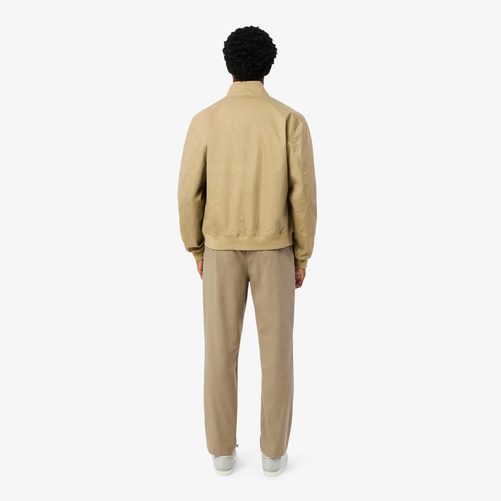 Thumbnail - Lacoste Regular Fit-Chinohose aus Baumwollgabardine - Beige Size L