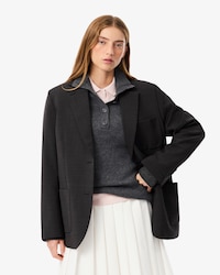 Blazer aus Wollmischgewebe