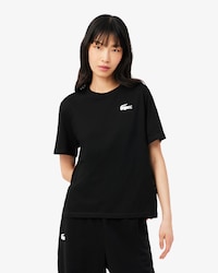 Loungewear-T-Shirt aus Baumwolljersey
