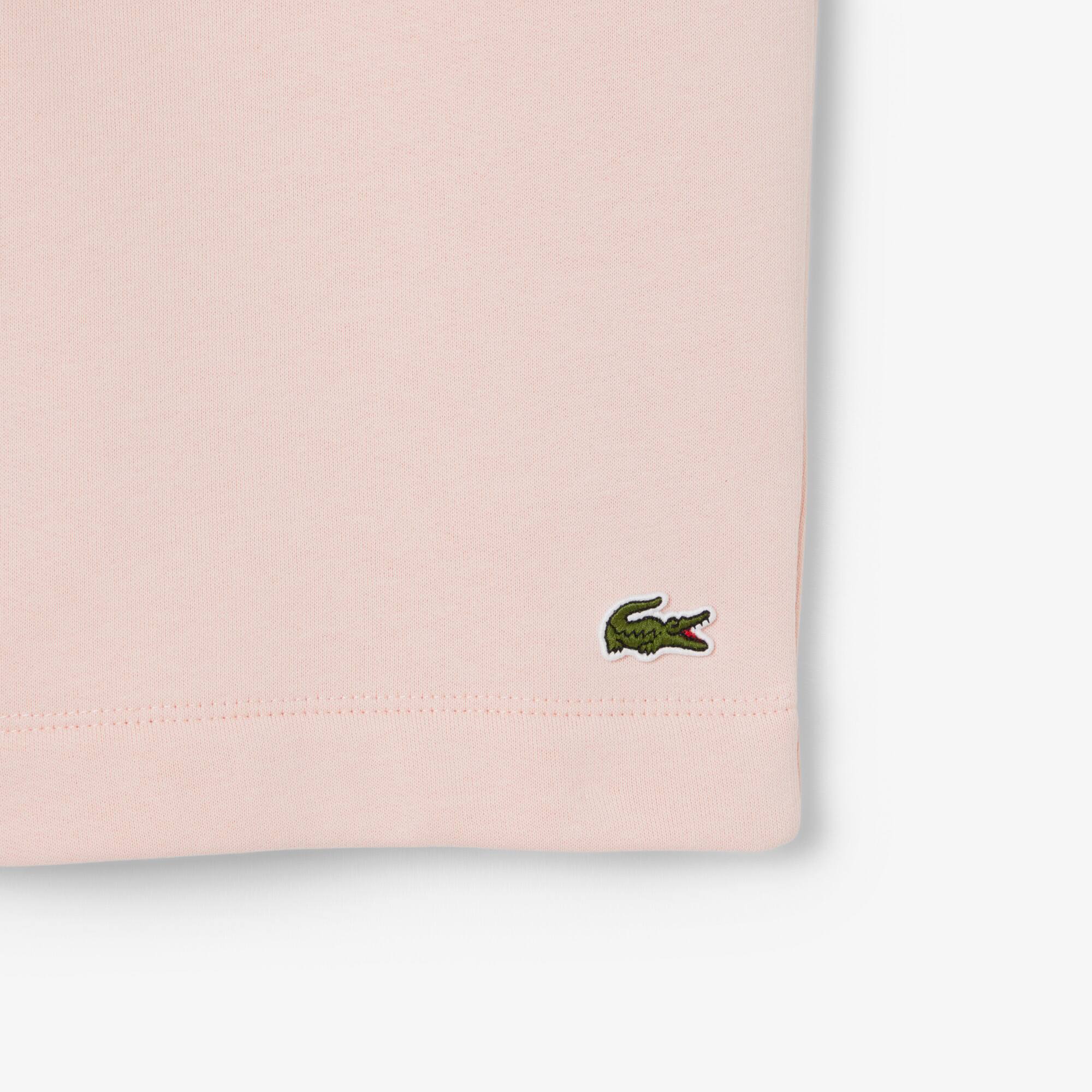 Thumbnail - Lacoste Regular Fit-Shorts aus Fleece - Hellrosa Size XXL