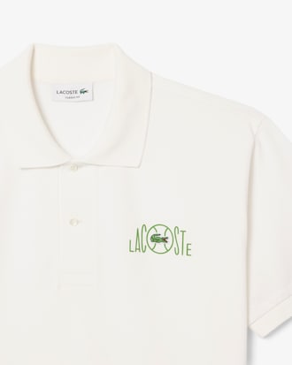 Classic Fit-Polohemd mit grafischem Branding