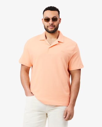 Strukturiertes Classic Fit-Polohemd