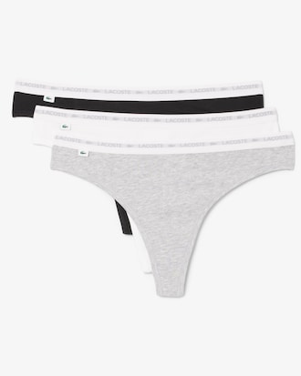 3er-Pack Tangas aus Stretch-Baumwolle