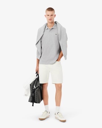 Classic Fit-Polohemd L.12.12 Meliert