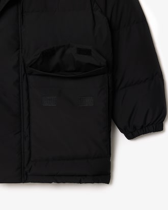 Wasserabweisende, mittellange Puffer-Jacke