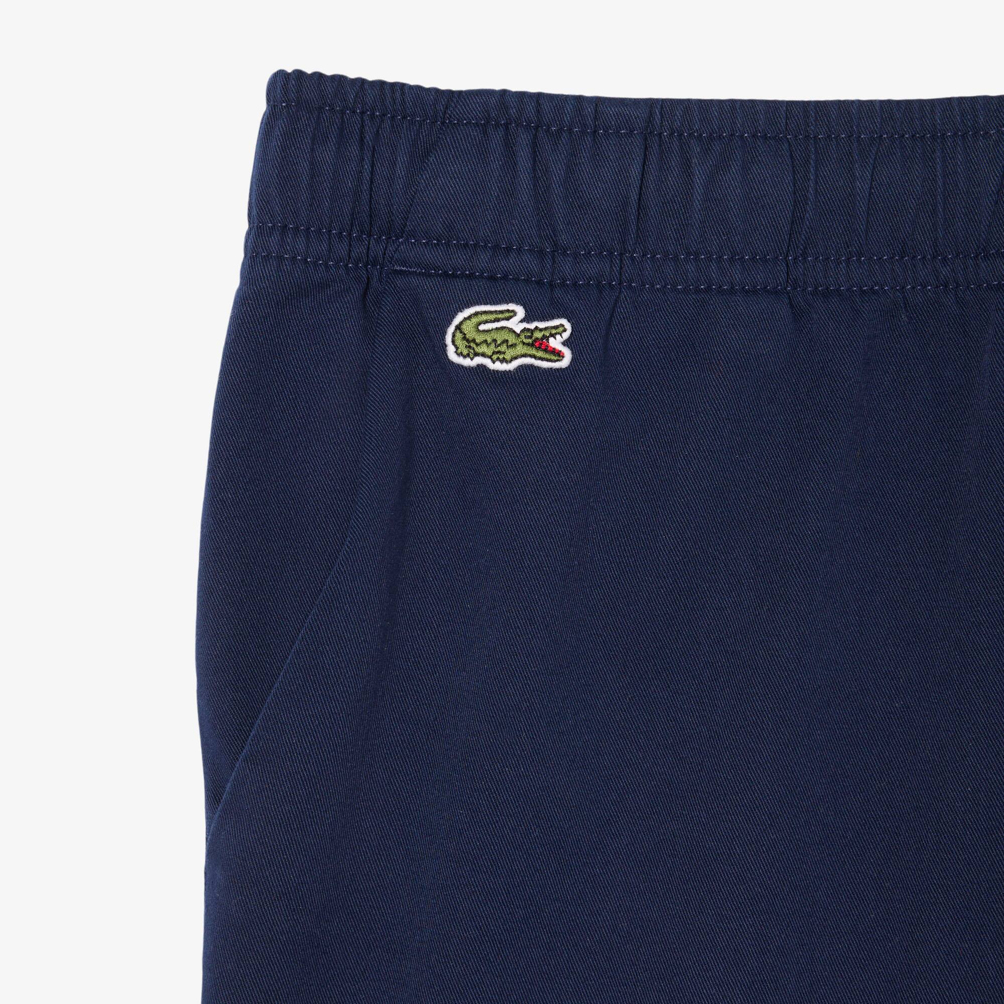 Thumbnail - Lacoste Chinoshorts aus Stretch-Baumwoll-Twill - Navy Blau Size 8 - 8A