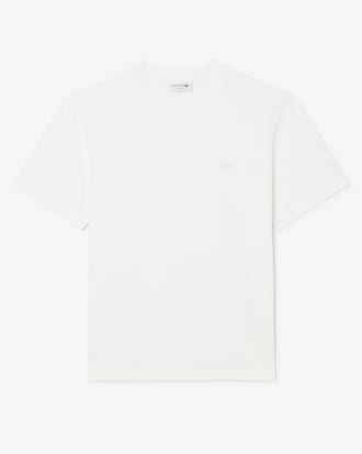 T-Shirt aus Petit Piqu&eacute; mit Pima-Baumwolle