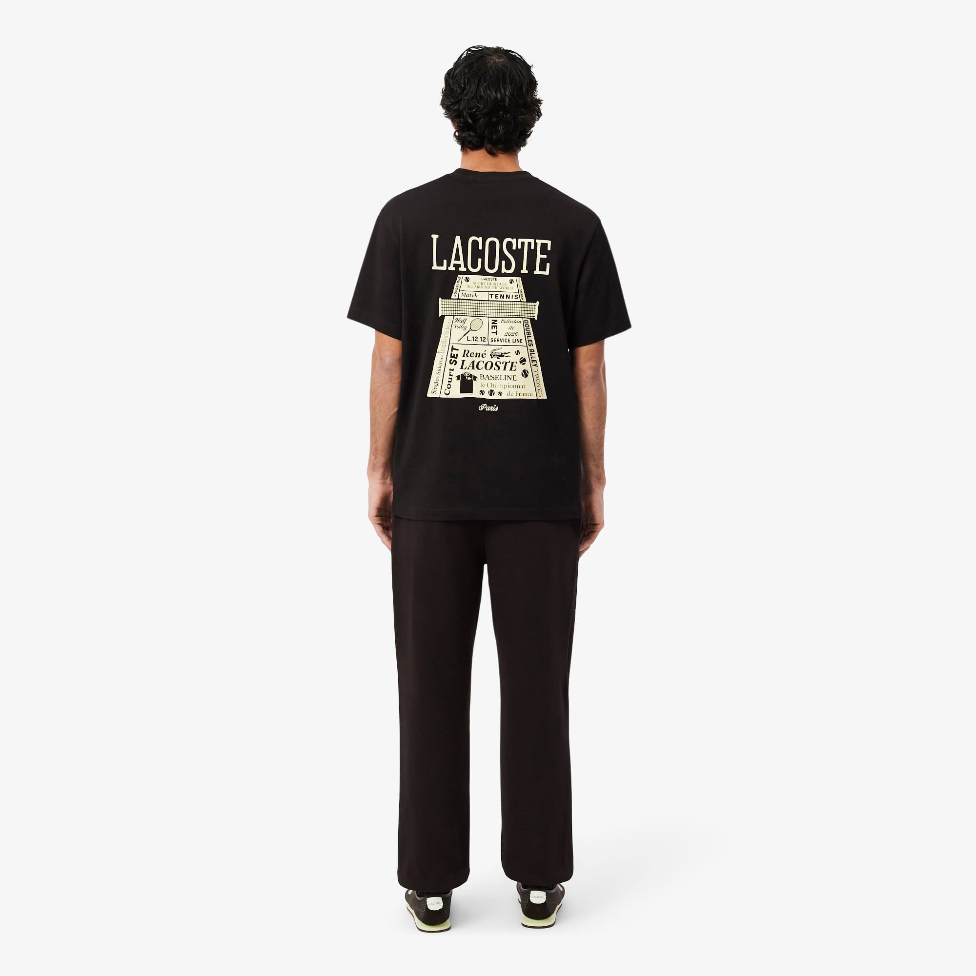 Thumbnail - Lacoste Regular Fit-Trainingshose - Braun Size L