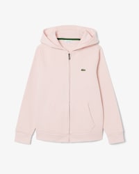 Unisex Hoodie aus Fleece mit Rei&szlig;verschluss