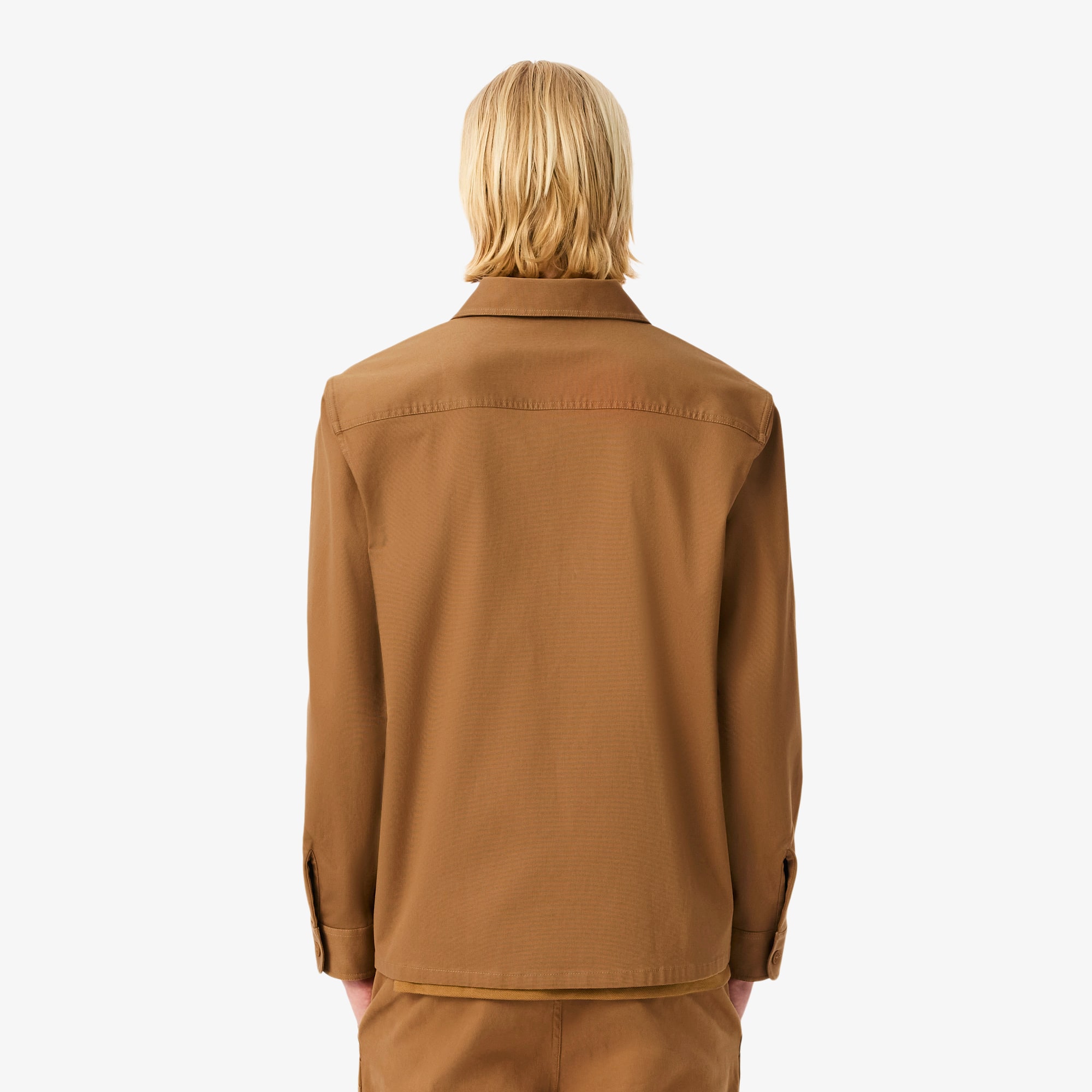 Thumbnail - Lacoste Overshirt-Jacke aus Cord - Braun Size 41