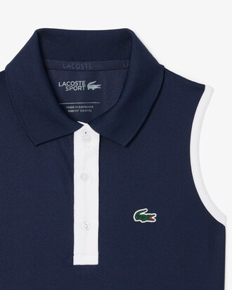 &Auml;rmelloses Kleid aus Petit Piqu&eacute;