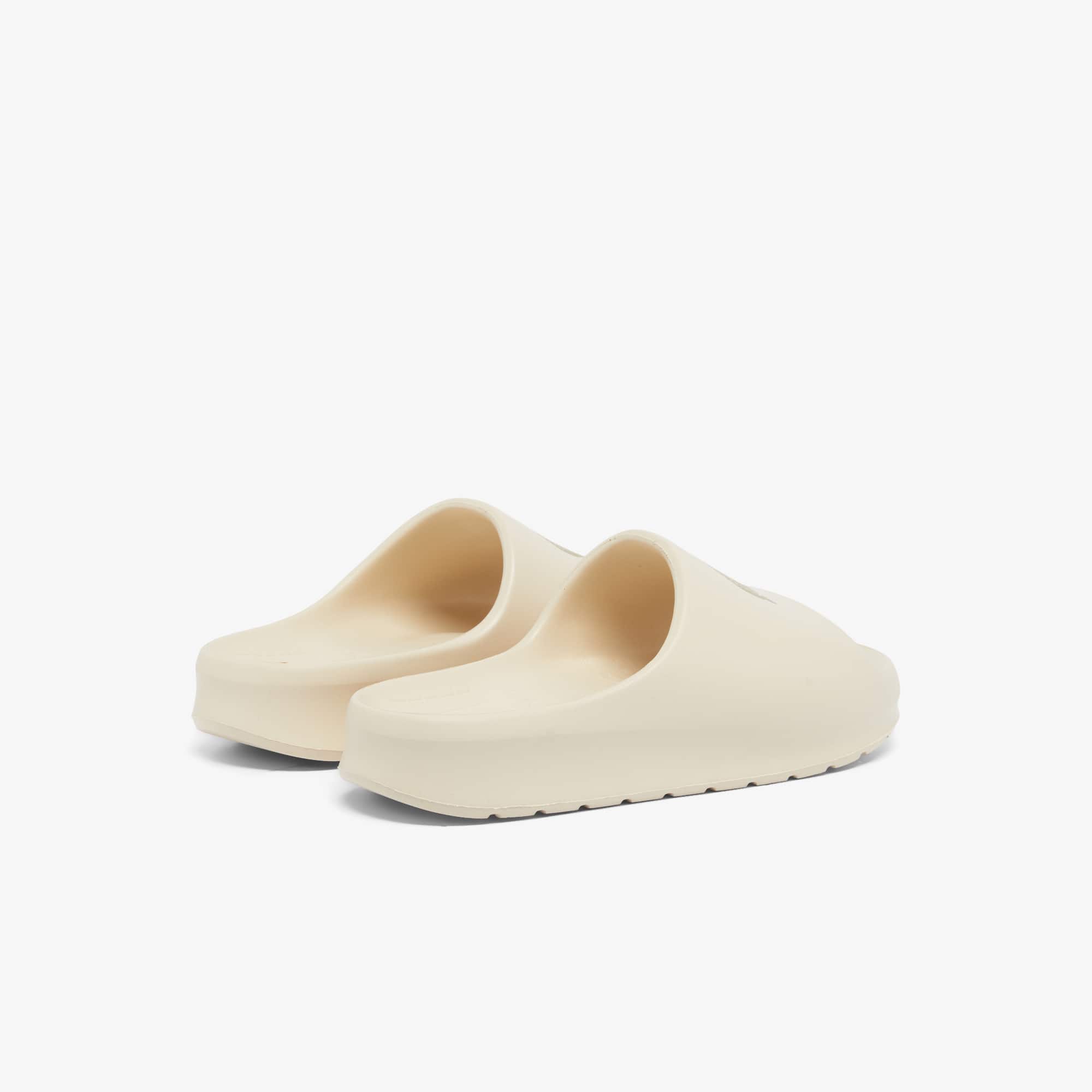 Thumbnail - Lacoste Damen-Schlappen Serve Slide 2.0 - OFF WHT/TAN Size 35.5