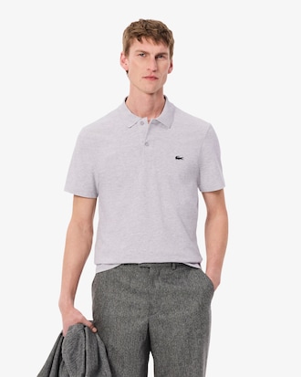 Regular Fit-Polohemd aus Baumwolle