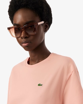 Oversized T-Shirt-Kleid aus Baumwolle