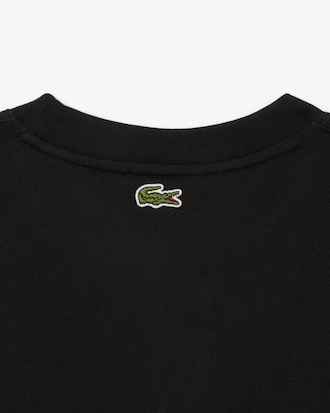 Sweatshirt aus Fleece mit Print