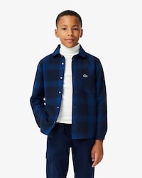 Kariertes Overshirt aus Flanell