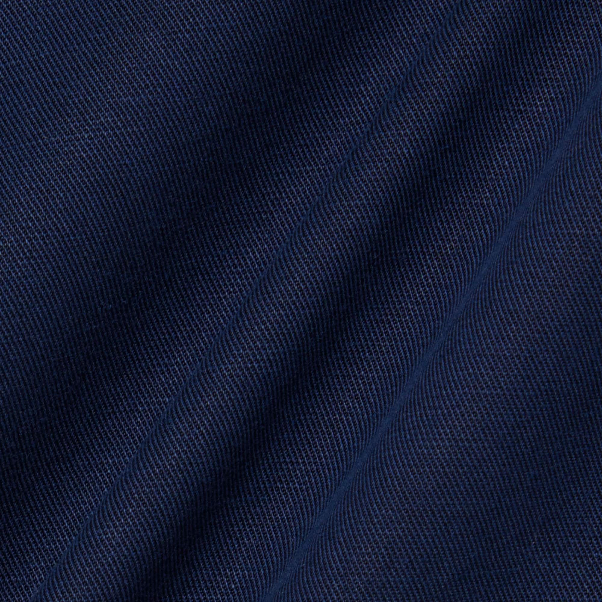 Thumbnail - Lacoste Oversized-Polohemd aus fließendem Twill - Navy Blau Size 46